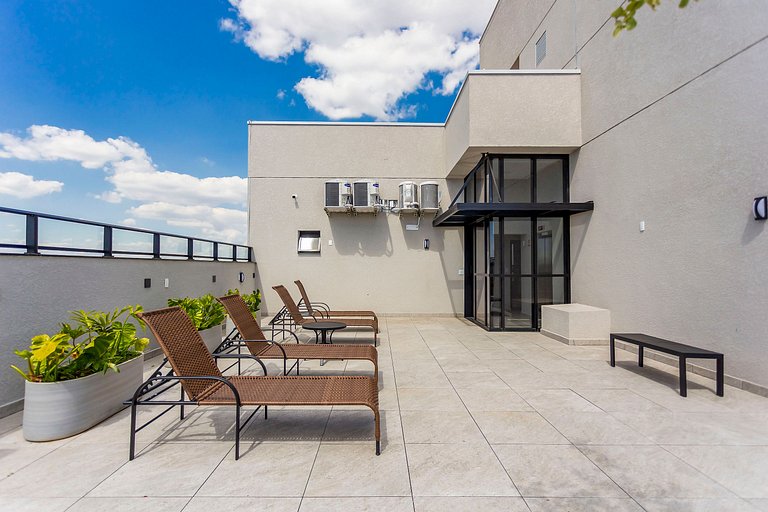 Ap 2q Premium em andar alto, c/ piscina - IBI2509