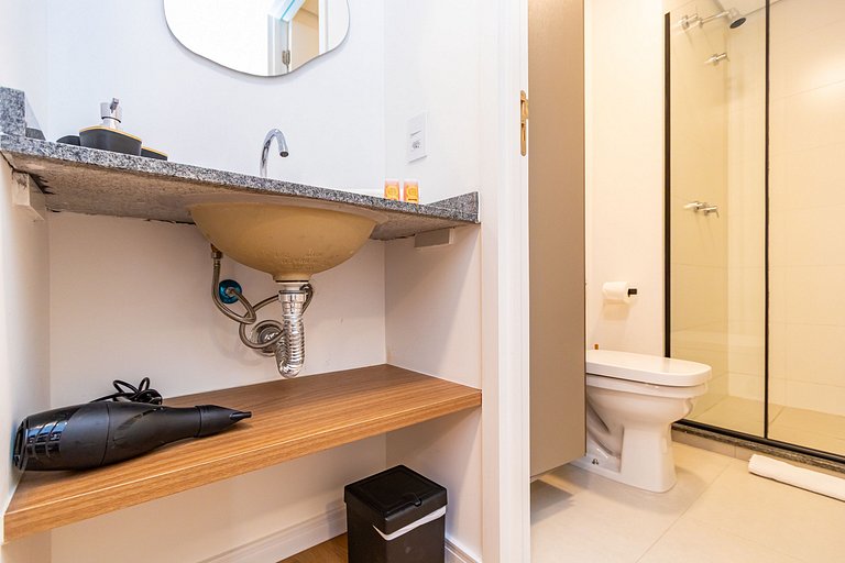 Apto de 2q super iluminado e ensolarado - CNA0309