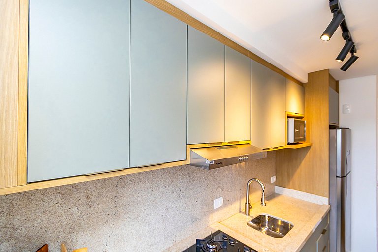 Apartamento de 2q c/ vaga em região nobre -SOU401A