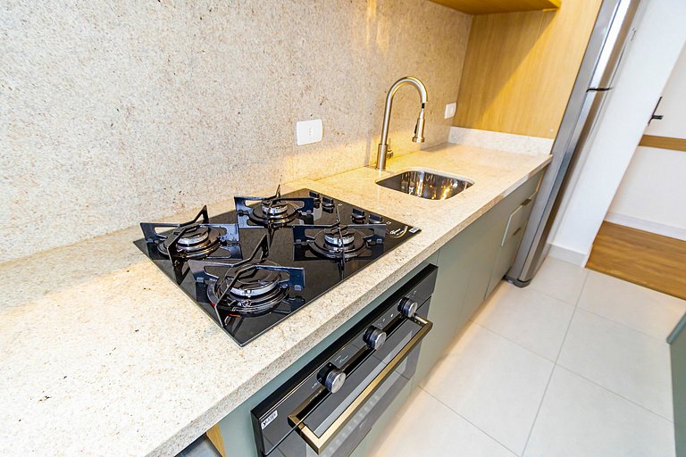 Apartamento de 2q c/ vaga em região nobre -SOU401A