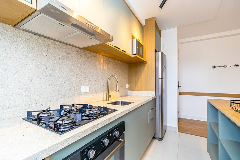 Apartamento de 2q c/ vaga em região nobre -SOU401A