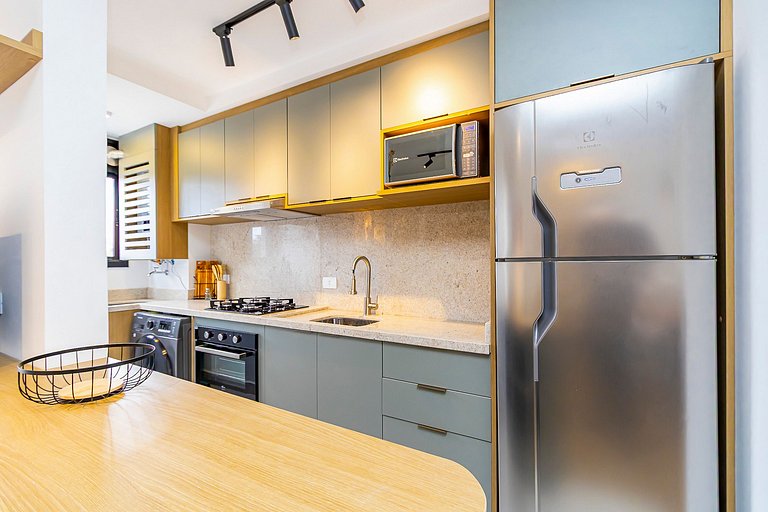 Apartamento de 2q c/ vaga em região nobre -SOU401A