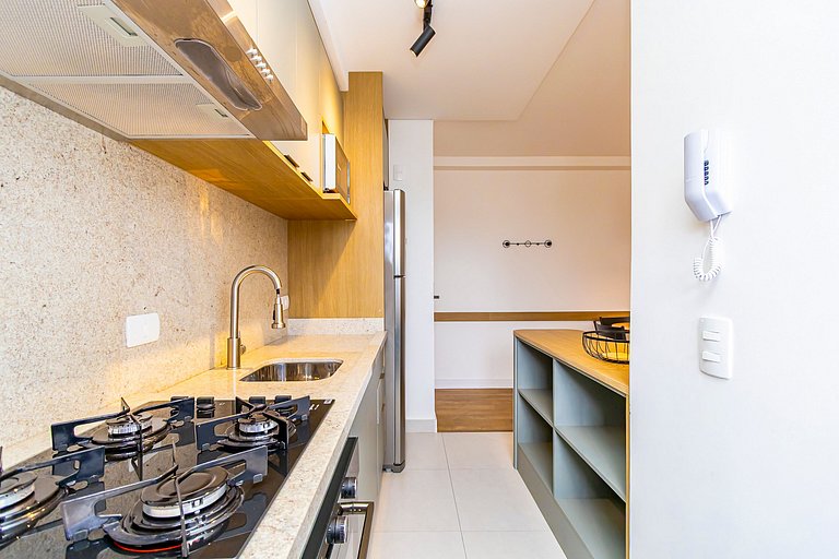 Apartamento de 2q c/ vaga em região nobre -SOU401A