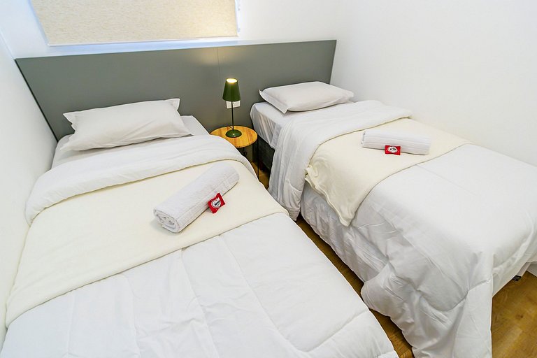 Apartamento de 2q c/ vaga em região nobre -SOU401A