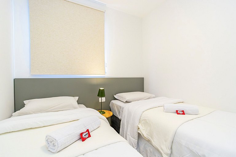 Apartamento de 2q c/ vaga em região nobre -SOU401A