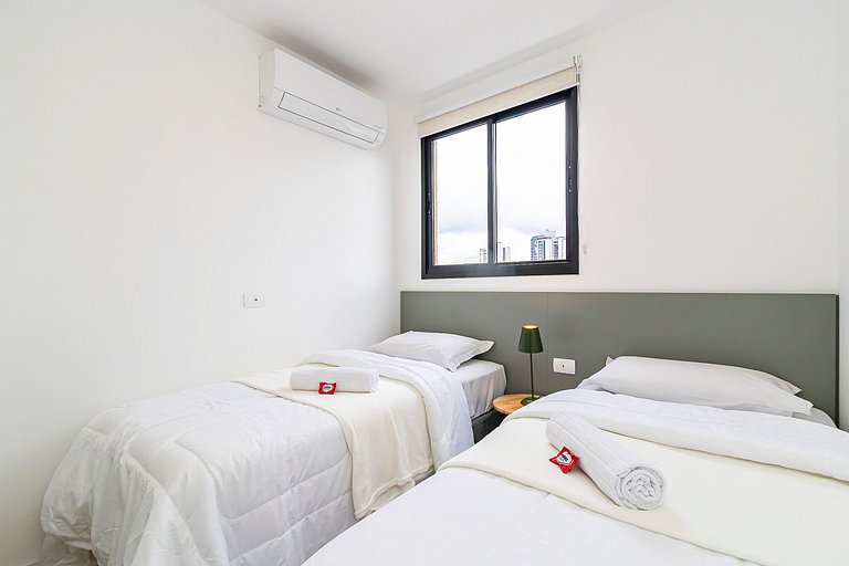 Apartamento de 2q c/ vaga em região nobre -SOU401A