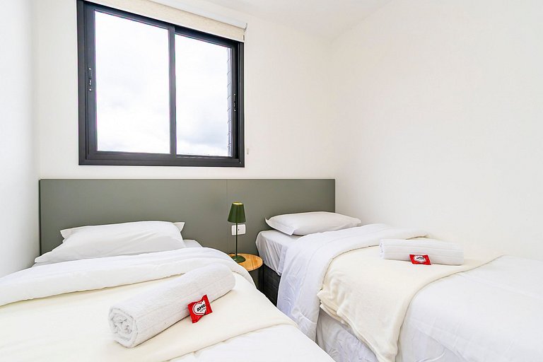 Apartamento de 2q c/ vaga em região nobre -SOU401A