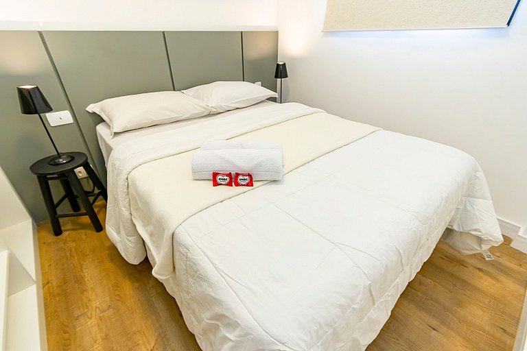 Apartamento de 2q c/ vaga em região nobre -SOU401A