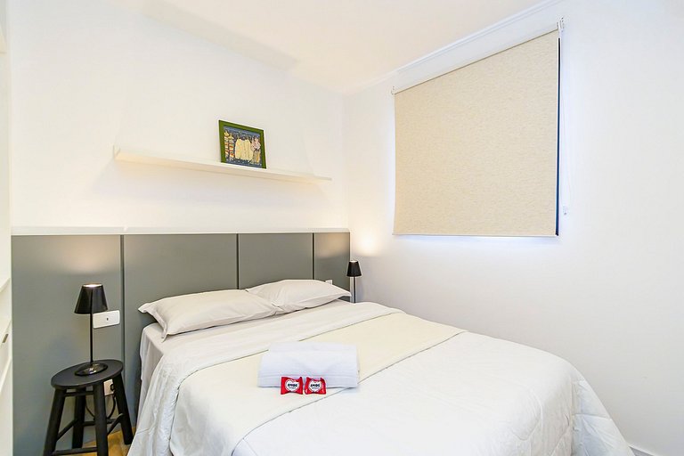 Apartamento de 2q c/ vaga em região nobre -SOU401A