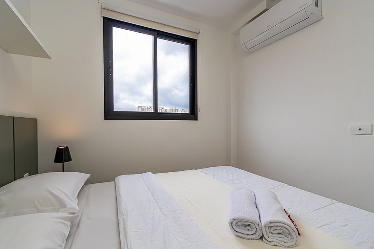 Apartamento de 2q c/ vaga em região nobre -SOU401A