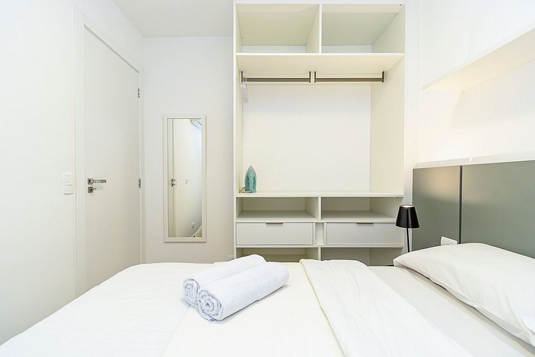 Apartamento de 2q c/ vaga em região nobre -SOU401A