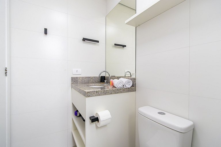 Apartamento de 2q c/ vaga em região nobre -SOU401A