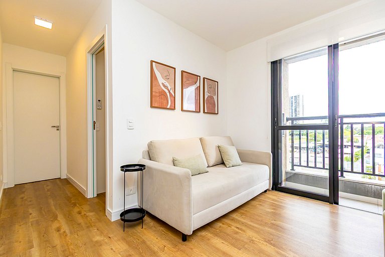 Apartamento de 2q c/ vaga em região nobre -SOU401A