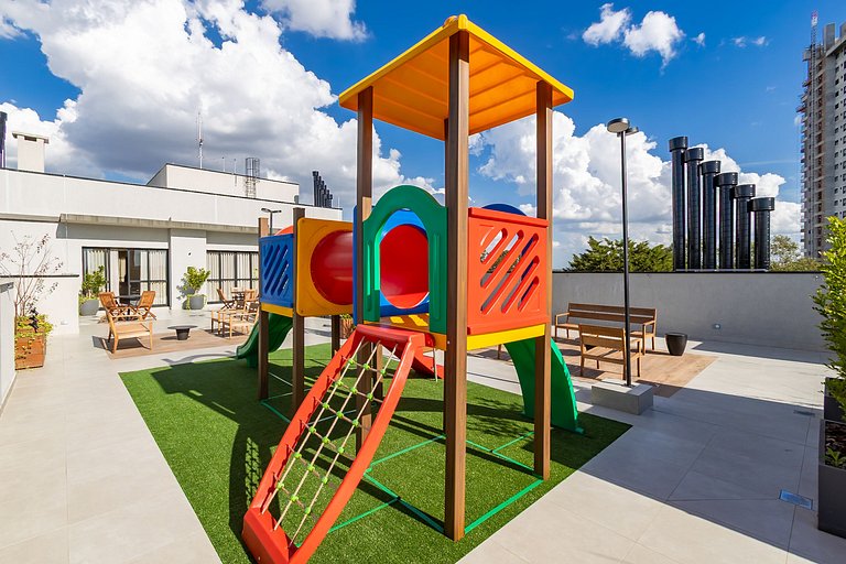 Apartamento de 2q c/ vaga em região nobre -SOU401A