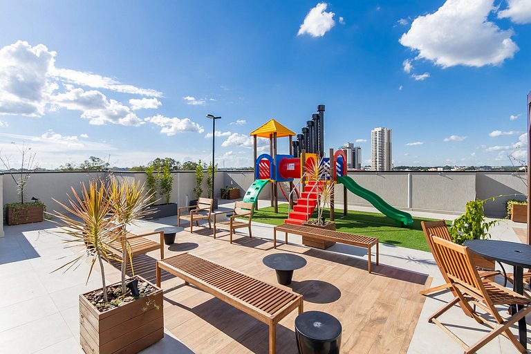 Apartamento de 2q c/ vaga em região nobre -SOU401A