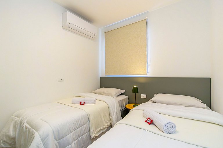 Apartamento de 2q c/ vaga em região nobre -SOU401A