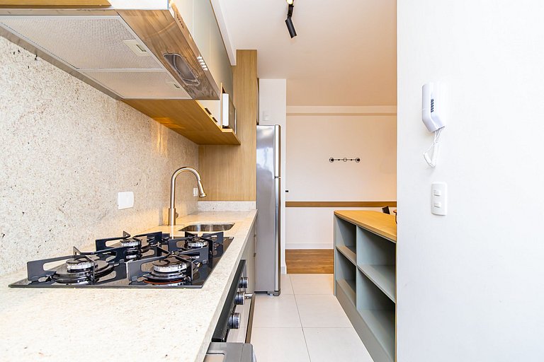 Apartamento de 2q c/ vaga em região nobre -SOU401B