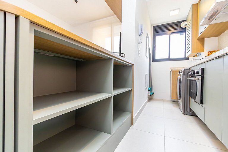 Apartamento de 2q c/ vaga em região nobre -SOU401B