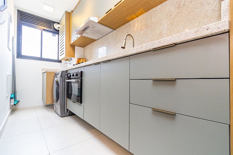 Apartamento de 2q c/ vaga em região nobre -SOU401B