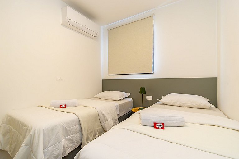 Apartamento de 2q c/ vaga em região nobre -SOU401B