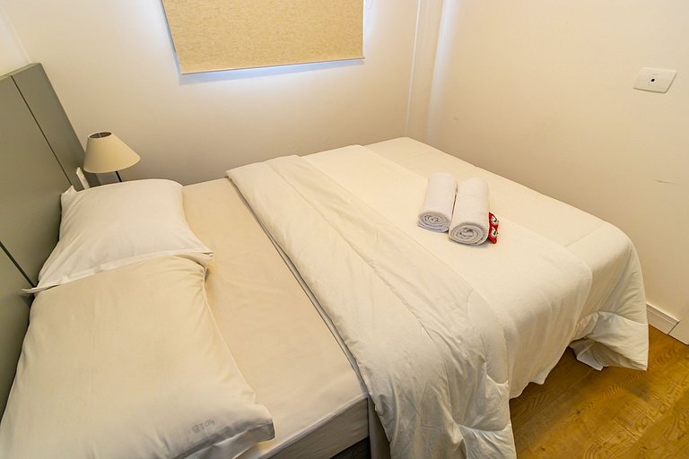 Apartamento de 2q c/ vaga em região nobre -SOU401B