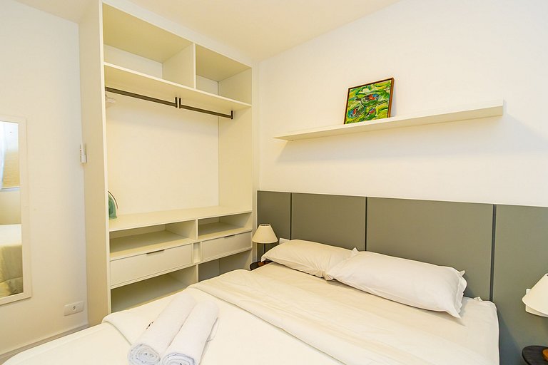 Apartamento de 2q c/ vaga em região nobre -SOU401B