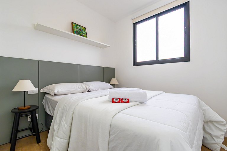 Apartamento de 2q c/ vaga em região nobre -SOU401B