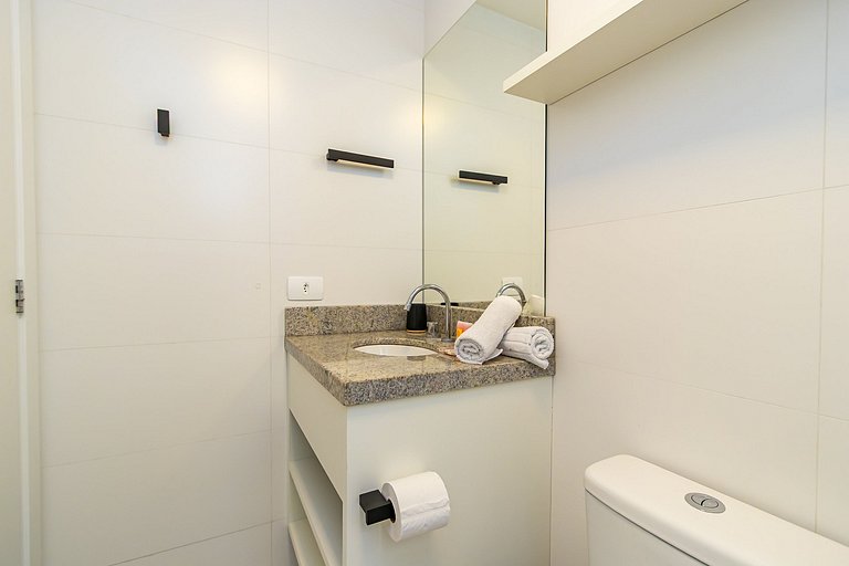 Apartamento de 2q c/ vaga em região nobre -SOU401B