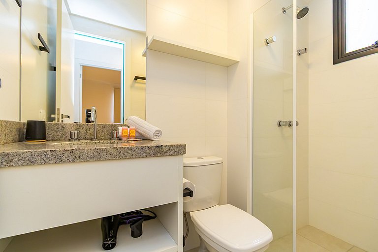 Apartamento de 2q c/ vaga em região nobre -SOU401B