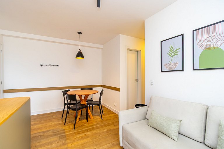 Apartamento de 2q c/ vaga em região nobre -SOU401B