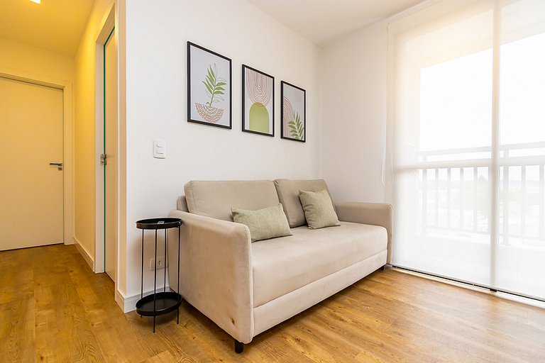 Apartamento de 2q c/ vaga em região nobre -SOU401B