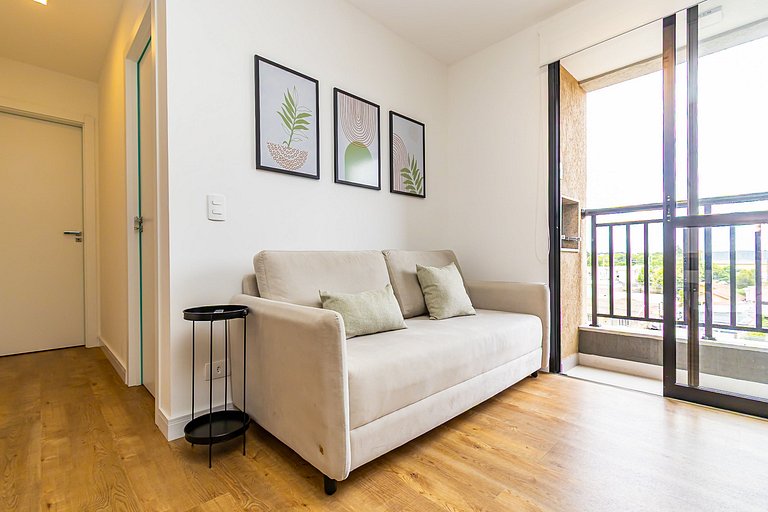 Apartamento de 2q c/ vaga em região nobre -SOU401B