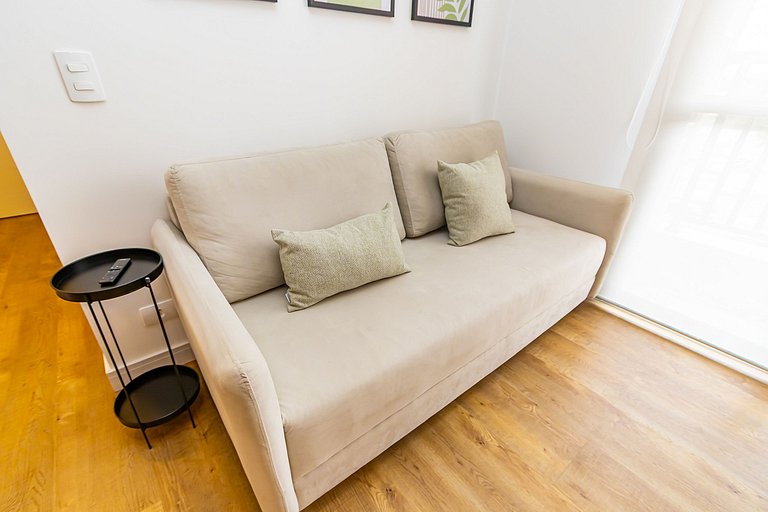 Apartamento de 2q c/ vaga em região nobre -SOU401B