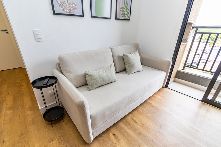 Apartamento de 2q c/ vaga em região nobre -SOU401B