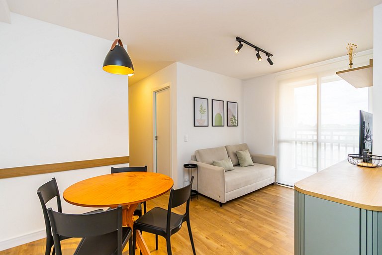 Apartamento de 2q c/ vaga em região nobre -SOU401B