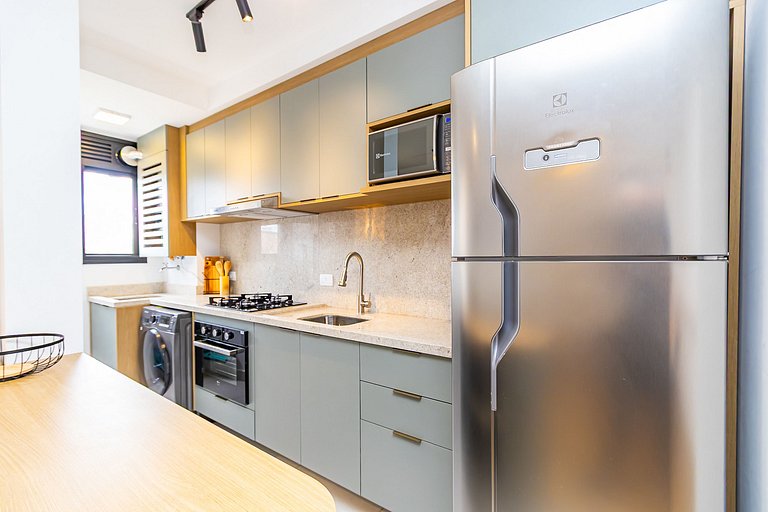 Apartamento de 2q c/ vaga em região nobre -SOU401B