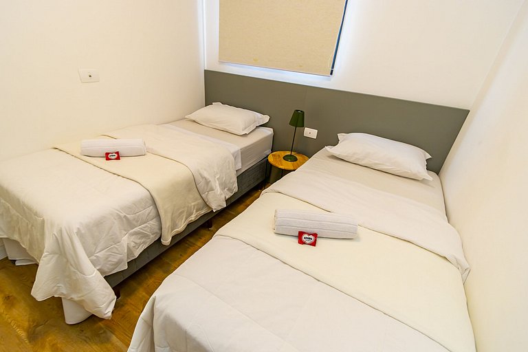 Apartamento de 2q c/ vaga em região nobre -SOU401B