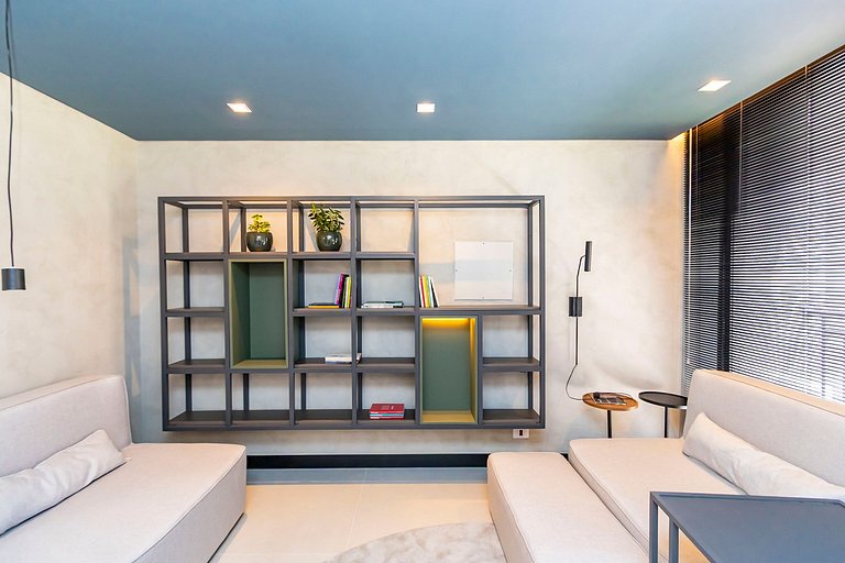 Apto ensolarado, no centro p/ 4 pessoas - CNA0606