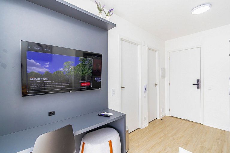 Apto ensolarado, no centro p/ 4 pessoas - CNA0606