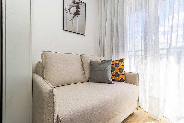 Apto ensolarado, no centro p/ 4 pessoas - CNA0606