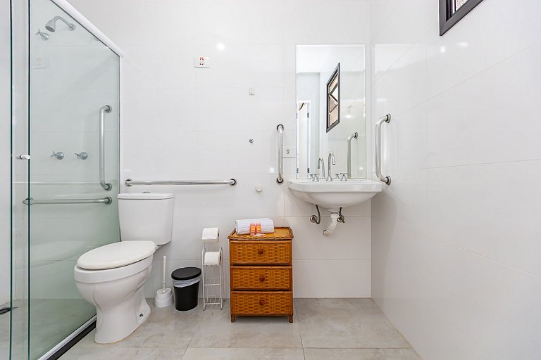 Studio p/ 4 pessoas com vista do Centro - ALL1402