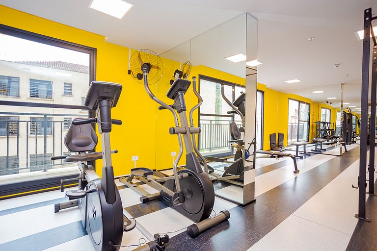 Studio p/ 4 pessoas com vista do Centro - ALL1402