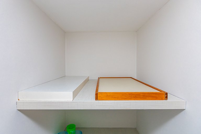 Studio p/ 4 pessoas com vista do Centro - ALL1402