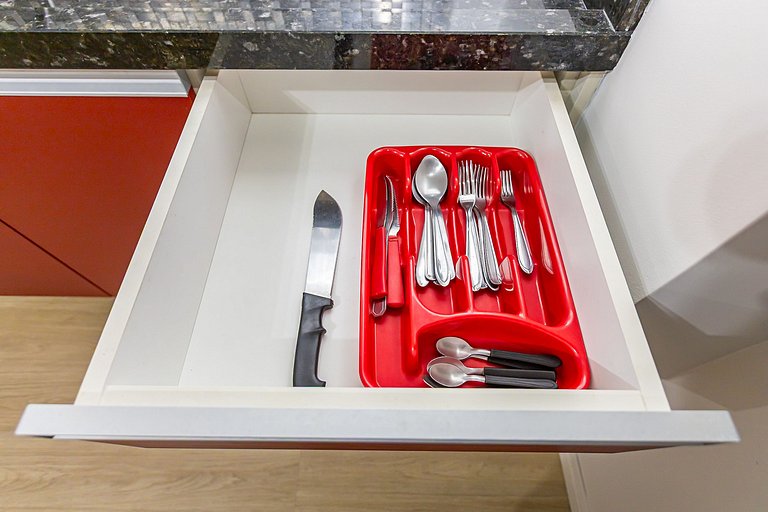 Studio p/ 4 pessoas com vista do Centro - ALL1402