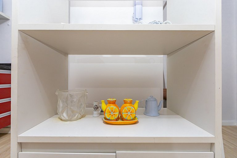 Studio p/ 4 pessoas com vista do Centro - ALL1402