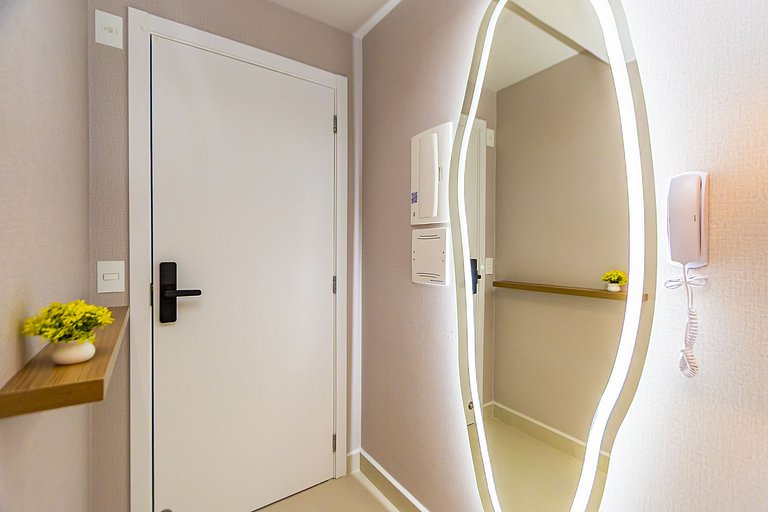 Apto de 1q Premium p/ 5 pessoas, c/garagem-PLU0605