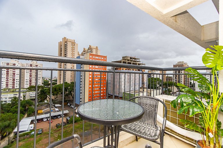 Apto de 1q Premium p/ 5 pessoas, c/garagem-PLU0605