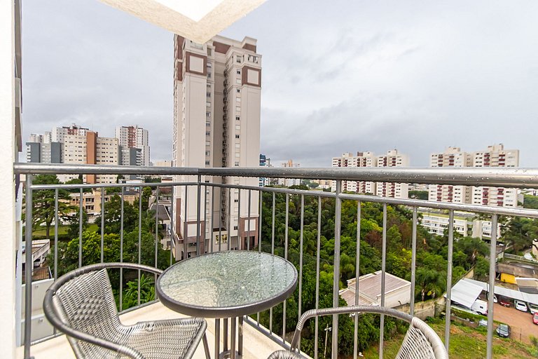 Apto de 1q Premium p/ 5 pessoas, c/garagem-PLU0605