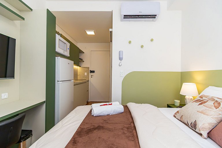 Studio aconchegante com vista do Centro - MAN1402