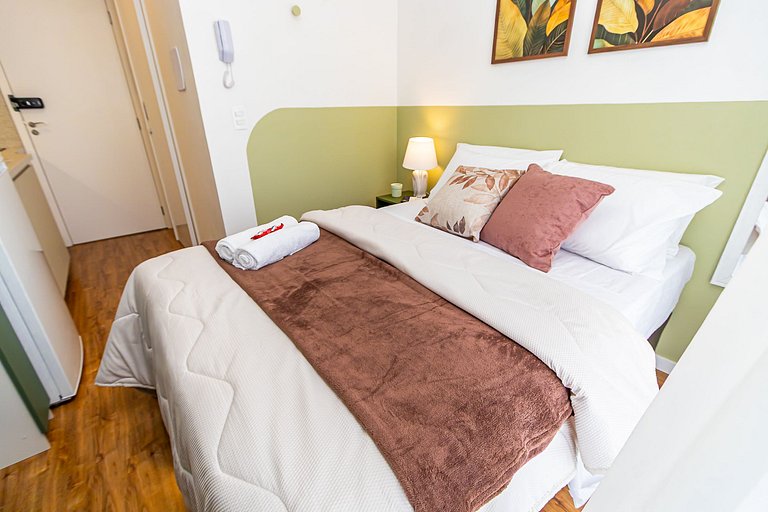 Studio aconchegante com vista do Centro - MAN1402